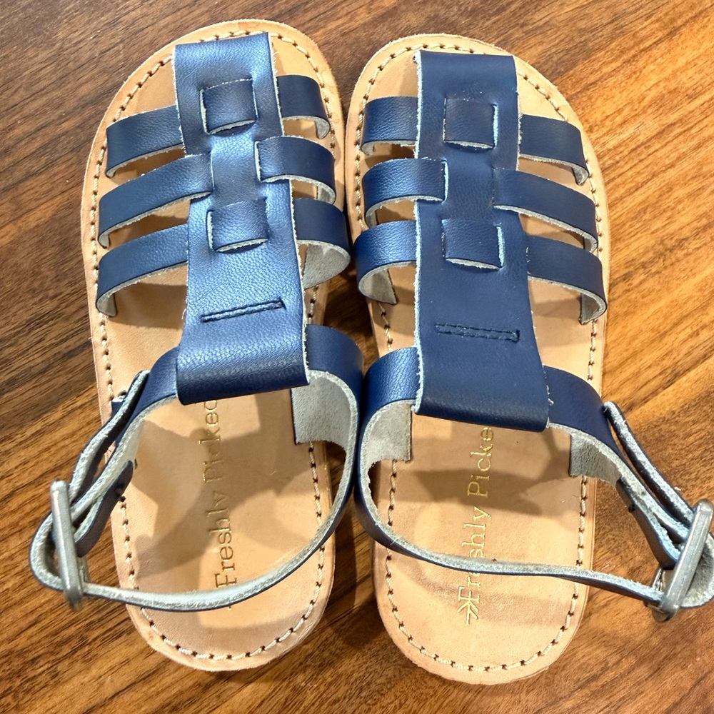 Freshly Picked Maritime Bixby Kids Sandals